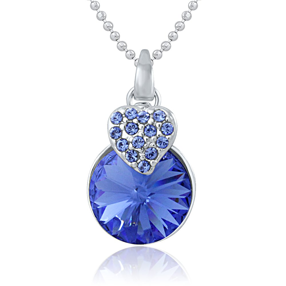 Swarovski Crystals Strawberry Pendant Set